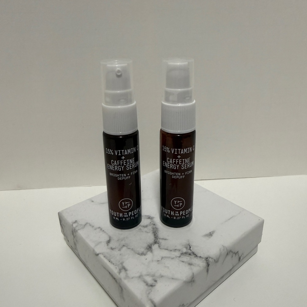 Youth to the People Vitamin C + Caffeine Energy Serum - Brown